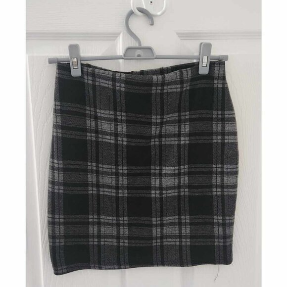 Eclipse Plaid Skirt - Picture 1 of 1